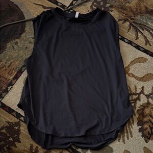 Fabletics Sleek Black Muscle Tee